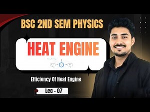 Heat Engine | Efficiency Of Heat Engine | Bsc 2nd semester physics |Lakshya Shiksha|#bsc2ndsemester