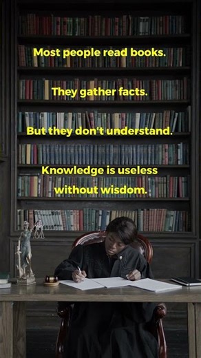 You Have Knowledge But No Wisdom | Intelligence Shorts