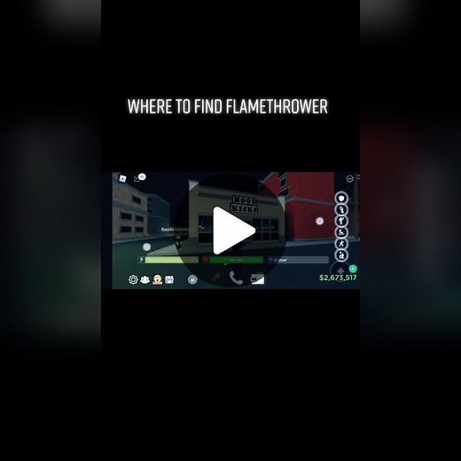 Where to Find Flamethrower in Da Hood Roblox