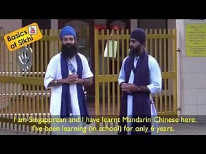 Who are the Sikhs? (Chinese) 什么是锡克教徒？ 两名新加坡锡克教徒解释锡克教