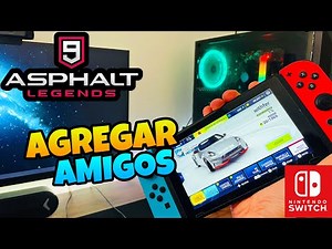 👉 Como AGREGAR AMIGOS en ASPHALT 9 🔥 NINTENDO SWITCH y CONSOLAS