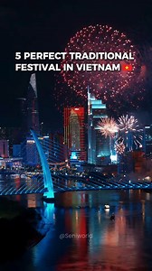 ✨ 5 PERFECT TRADITIONAL FESTIVALS IN VIETNAM 🇻🇳 ✨ Vietnam’s culture truly comes alive through its traditional festivals where history, spirituality, and local life blend into unforgettable celebrations. From vibrant street parades and ancient rituals to colorful lanterns and joyful community gatherings, each festival offers a deeper connection to Vietnam’s soul. Traveling during festival season means more than sightseeing. It is about experiencing Vietnam as locals do through traditions passed