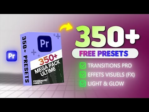 ULTIMATE MEGA PACK for Premiere Pro (+350 FREE Presets)