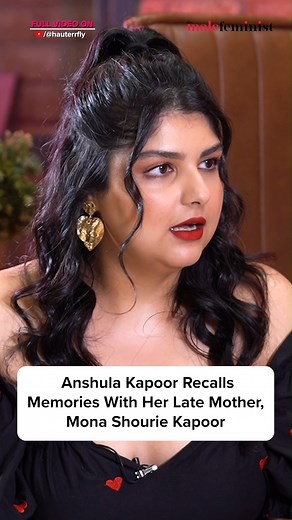 Anshula Kapoor shares how her late mother, Mona Shourie Kapoor was a parent who singlehandedly raised Anshula and Arjun Kapoor, the lessons she instilled in them as kids, being an introvert kid and being bullied after her parents' separation & more. Watch The Male Feminist ft. Anshula Kapoor on YouTube. | Hauterrfly
