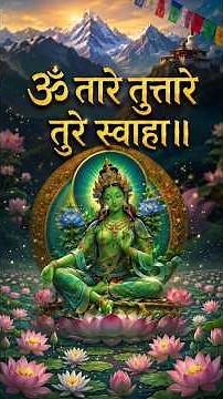 Green Tara Mantra 🌿 | Om Tare Tuttare Ture Soha | Peace, Compassion & Protection