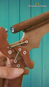 141K views · 1.5K reactions | DIY Wooden Toy Gn Craft ️ #fb #reels #woodworking #mechanism #craft #toys | GS Woodworking | Facebook