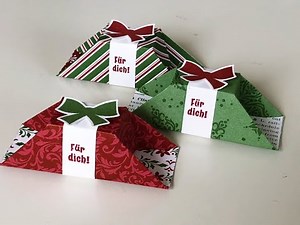 Tutorial Mini-Faltbox ohne Kleben