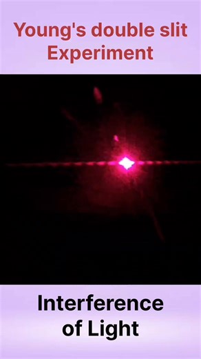 Atikur Rahman Mollik on Instagram: "👉 Young's double slit Experiment 👉 Interference of Light To watch the full video kindly click on the YouTube link below https://youtu.be/YYN72btaJXY?si=ClhwmNtxBXXhsWqP #interferenceoflight #youngsdoubleslitexperiment"