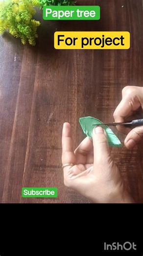 how to make paper tree/paper tree for project #short #craft #project #My Creations 2021