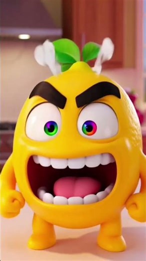 Dancing Cookie Surprises Angry Lemon! 🍪😂 | 3D Animated Short