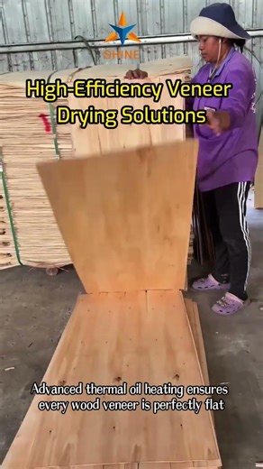 Our veneer dryer machine is engineered for high-volume plywood production.