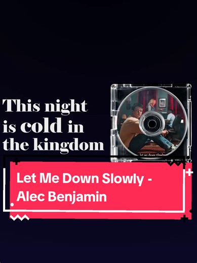 Let Me Down Slowly - Alec Benjamin #lyrics #alecbenjamin #songlyricsofficial #music #fyp
