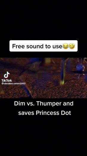 A Bug's Life: Dim vs. Thumper Saves Princess Dot