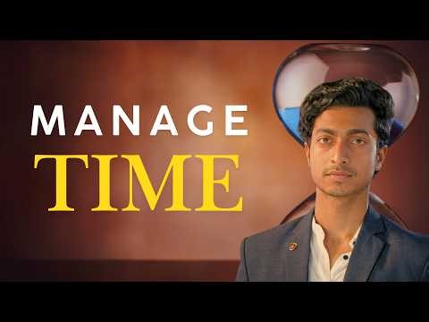 MINDSET of TIME MANAGEMENT | How to Manage Time Like Pro