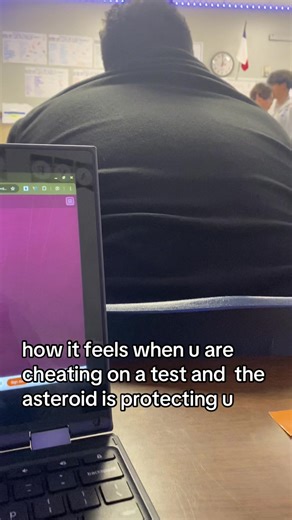 Cheating on a Test: The Asteroid Protection Feeling