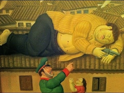 Comentando "Pablo Escobar muerto" de Fernando Botero
