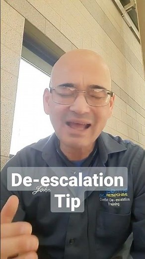 De-escalation Tip: Use Humor When Possible