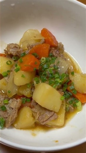 めんつゆで作る肉じゃが #料理男子 #ずぼら飯 #簡単レシピ