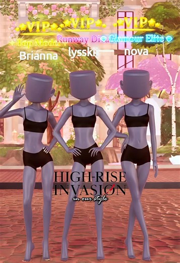 Dress to impress x High-Rise Invasion in our style. With my bbs @𐙚𝐿𝓎𝓈𝓈𝓀𝒾𝒾 @Brianna and yes I will never get off of this roof😛 #dresstoimpress #dti #dtiupdate #dtioutfits #dticosplay