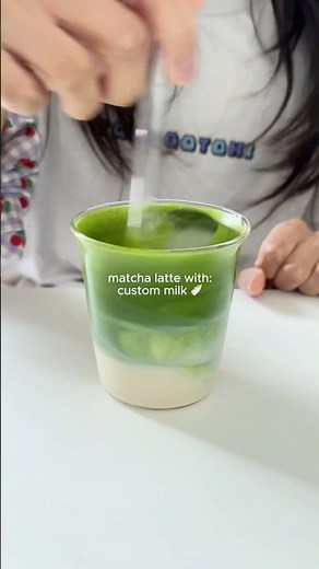 have you tried this matcha recipe with custom milk? it's so good!
