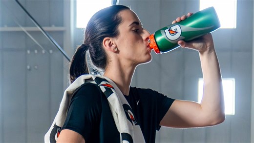 Caitlin Clark featured on new Gatorade bottle sold only at this Iowa-based grocery chain.