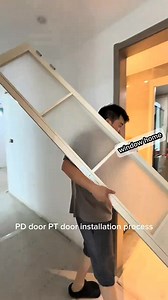 12K views · 113 reactions | PD door PT door installation process | Window Home | Facebook