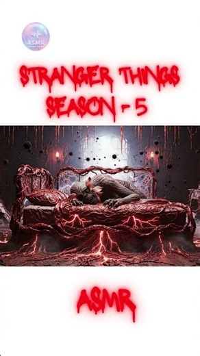 Stranger Things Season 5 ASMR bed #asmr #oddlysatisfying