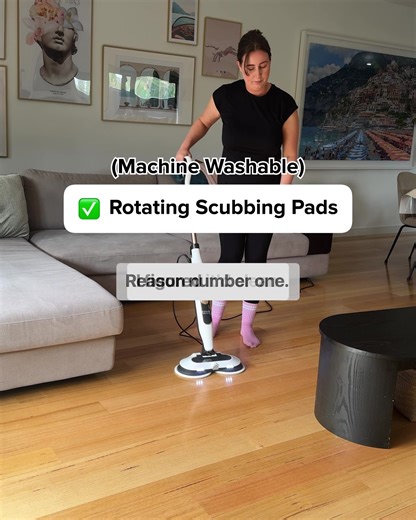Not all mops are built the same. The Shark Steam & Scrub melts away mess, scrubs while you stand tall, and uses just water—no chemicals, no drama. 60 seconds to heat up, effortless to use, and satisfying to watch grime disappear. Your floors will thank you. 🧼 Grab it now! | Shark Clean Australia