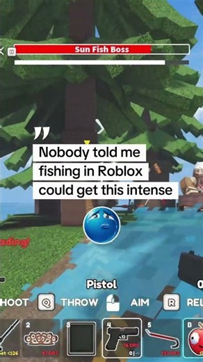 How to Fisch : Catch Fish, Then Fight Them 😱 #roblox #fisch
