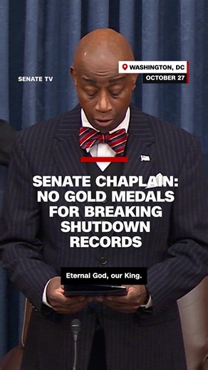 Senate Chaplain's Prayer for Unity in Government