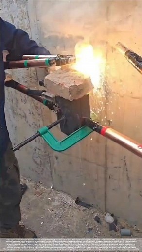 Copper stranded wire butt welding process