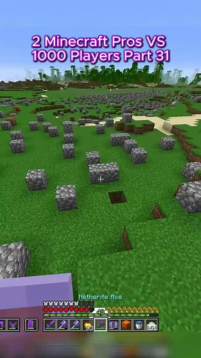 27K views · 224 reactions | Wemmbu 2 Minecraft Pros VS 1000 Players Part 31 | Wemmbu Clips | Facebook