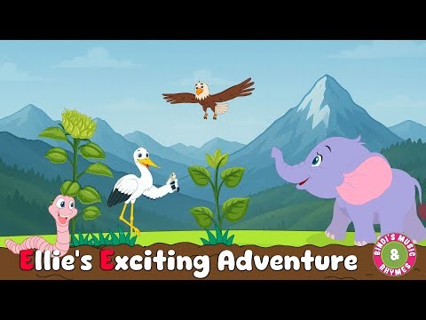 Story of Letter E | Phonics E | Ellie's Exciting Adventure - Storytime | Bindi's Music & Rhymes