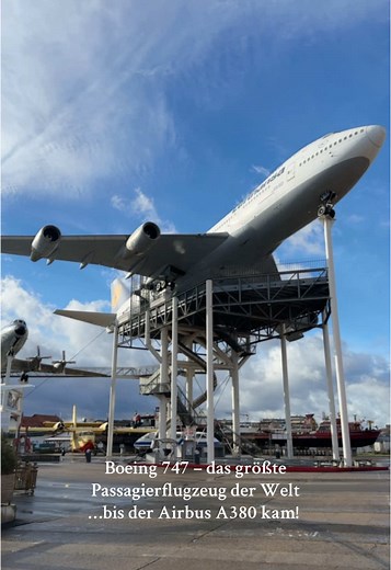 Erlebe die Boeing 747 im Technik Museum Speyer