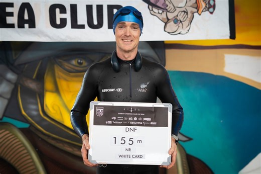 Shane Jansen Van Vuuren Sets New National Freediving Record