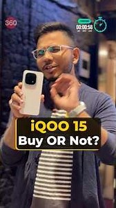 iQOO 15 Review Under One Minute | iQOO 15 camera performance gaming review | iQOO 15 real life test