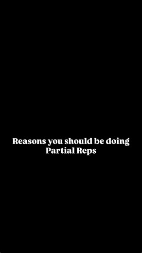 MuscleNoJutsu on Instagram: "Reasons you should be doing Partial Reps: 1. Targets those stubborn muscle fibers that full reps often miss. End of the set mein jab fatigue hoti hai, deeper motor units activate hote hai~ yahi real growth hoti hai. Partials help you hit those fibers properly. 2. More Time Under Tension = More Hypertrophy. Partials se set extend ho jata hai, muscles longer work karti hai and overall tension increase hota hai. More Tension = More Gains. 3. Even after failure up to 85%