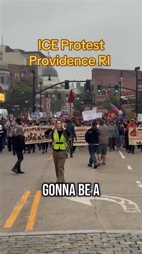 92K views · 1.1K reactions | ICE protest in Providence RI | John DePetro Show | Facebook