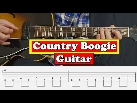 Boogie Woogie Guitar Lesson I Tabs