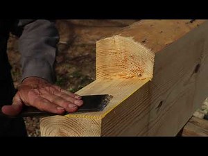 Complete Log Layout Pt 2, Cleaning the Notches - Dovetail Log Cabin Build (Ep 26)