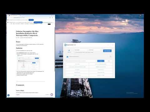 Fix Incomplete 3ds Max Installation (Revit Interoperability)