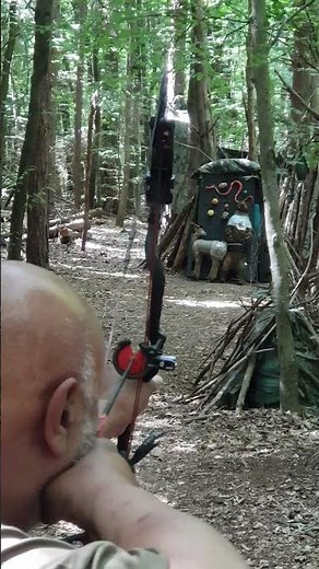 3d Standing Bear Target at 21 Yards - Bowtech Fuel #archery #archerylife #3darchery #fieldarchery