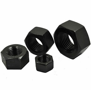 [Hot Item] ASME/ANSI ASTM A194 Gr. 2h Heavy Hex Nut 1-1/4" Hex Nuts with HDG/Black/Yellow/White Zinc Plated
