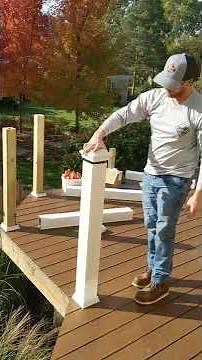 Installing Trex composite railing kit