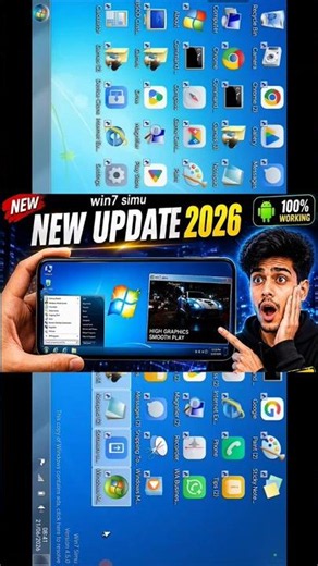 Win7 simu new update 2026 | Windows 7 New Update | Win 7 Simu | Win 7 simu kaise chalaye