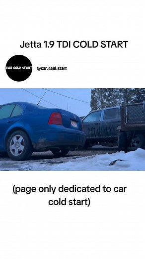 car.cold.start on Instagram: "Jetta 1.9 TDI Cold Start ❄️🔥 Here’s the Volkswagen Jetta 1.9 TDI getting a taste of cold weather! 🥶 How will this diesel engine fare in icy conditions? Watch to find out if this German machine can handle the chill and still roar to life! Got any similar cold start stories? Drop them in the comments below! 👇 Follow @carcoldstart for more thrilling cold start challenges across all kinds of cars 🚗💨! #cargram #winter #viral #satisfying"