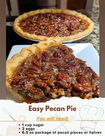 "I wasn’t even a pecan pie fan… until THIS recipe knocked me off my feet. 🥧✨ Pure magic in every bite!" 𝗙𝗨𝗟𝗟 𝗥𝗘𝗖𝗜𝗣𝗘 𝗕𝗘𝗟𝗢𝗪 👇 | Easy Recipes