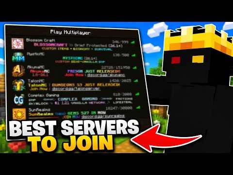 Minecraft Servers To Join This Summer (You Need These)