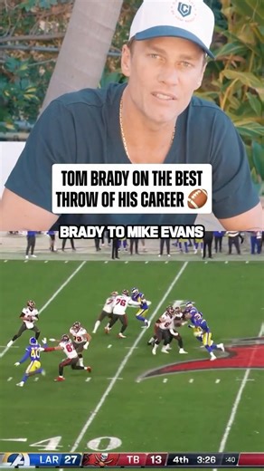 🐐 to 🐐 connection 🎯 Watch more highlights on NFL+ 🎥 #tombrady #tb12 #mikeevans #touchdown #nfl