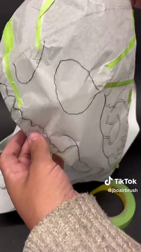 Calgary Flames Lava Mask Drawing and Cutting Process